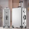 Retro Aluminum Frame Spinner Suitcase - Available In 20/24/26/29 Inches