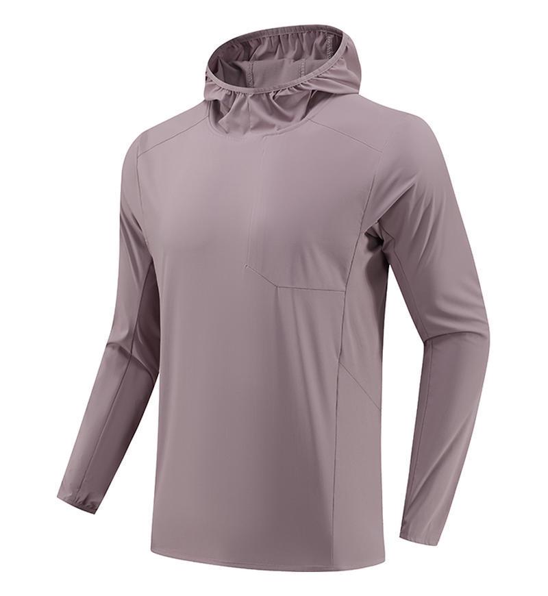 Ветрозащитная куртка для бега с капюшоном - Унисекс, водоотталкивающая, теплая, осенний спортивный пуловер для альпинизма