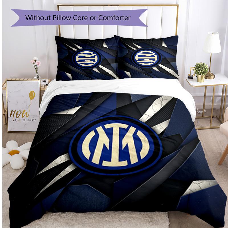 Borussia Dortmund Pattern Printed 3PCS Bedding Set Soft Skin-Friendly Washable Duvet Cover & Pillowcases Set All Season Bedroom