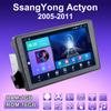 2 DIN Android автомобильное радио для SsangYong Actyon 2005-2011 мультимедийный проигрыватель головное устройство стерео GPS навигация WIFI 1+16 ГБ