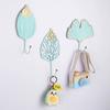 Aesthetic Wall Hook Rack Clothes Hanger Home Decoration Accessories Leaf Shape Bathroom Kitchen Dormitory Wall Hook Key Hangers