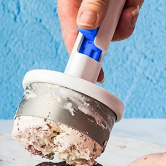 Ice Cream Sandwich Maker Ice Cream Scoop Stainless Steel Cutting Tool Cylinder Sandwich Ice Cream Scoop Serving Dessert Maker Kitchen Supplies
