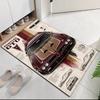Pontiac Printed Carpetrugfor Office Chair Living Room Bedroom Kitchen Room Decor Gifts
