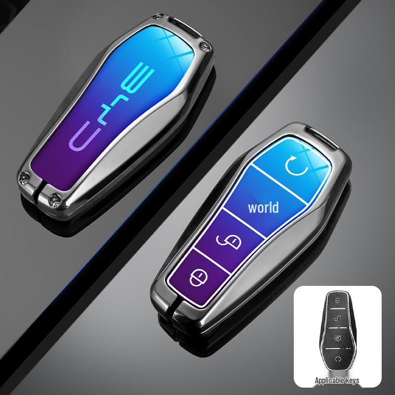 BYD Dolphin 22-24 Key Case: Compatible with Han, Song Plus, Tang DMI, Qin Pro, Yuan E2