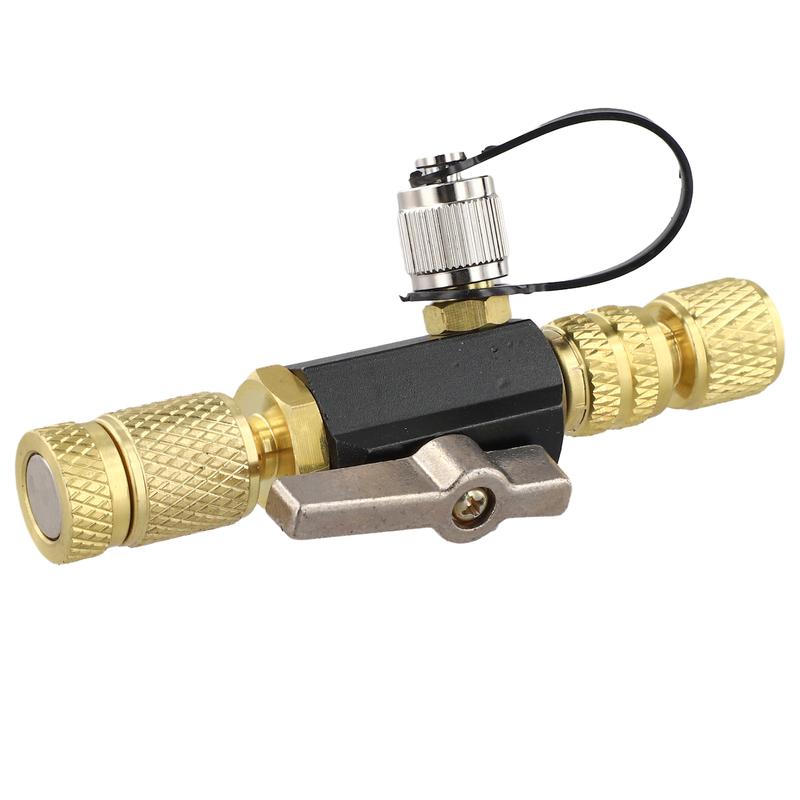 Инструмент для извлечения вентильного сердечника HVAC, рассчитанный на вакуум, 14 дюймов на 5/16 дюйма, совместим с R410A, для эффективного обслуживания сердечника