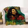 Bob Marley Portrait Bob Marley Blanket Soft Cozy Great For Office Office Chair Bed Allseason Use Warmthful Decor Suitable For Gifting Relatives And Fr