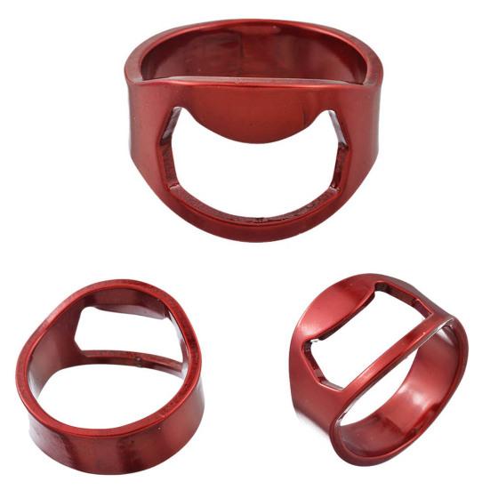 1 шт., домашний бар, нержавеющая сталь, открывалка для пивных бутылок, кольцо для большого пальца, инструмент официанта