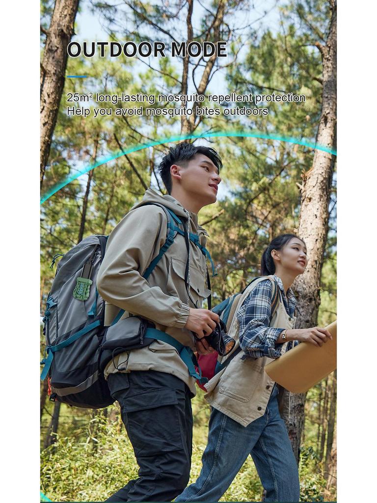 Portable USB Rechargeable Wireless Mosquito Repellent Heater & Coil