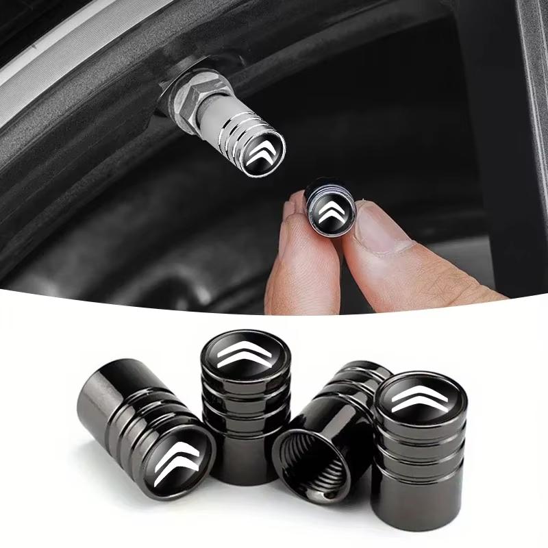 4Pcs Alloy Car Tyre Stem Air Caps Dust Proof for Citroen C4 Picasso C-ELYSEE Berlingo Xsara Sega Wheel Tire Styling Accessories ann123