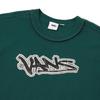 Vans Футболка с коротким рукавом Lx Slap Ss Tee Vn000mguci2 Тропический лес