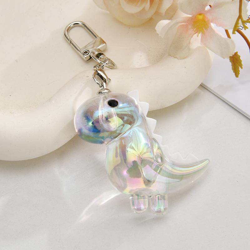 NEW Cute Acrylic Dinosaur Keychain, Paired With Sturdy Buckle, Daily Casual Backpack And Bag Decoration, Christmas Surprise Gift
