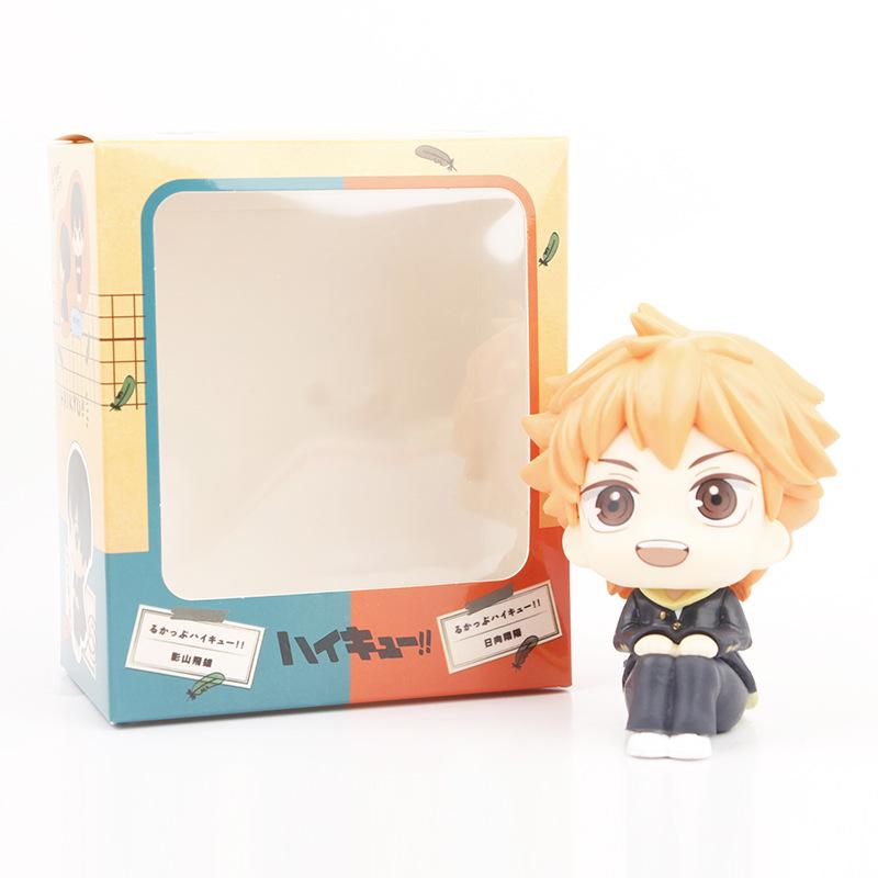 Аниме Фигурки Haikyuu Шоё Хинаты Фигурки Действия ПВХ Тобио Кагеямы Игрушки для Детей Коллекционера Модель Haikyu Подарки на День Рождения