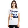 Womens/Ladies Bouncing Into The New Year T-Shirt
