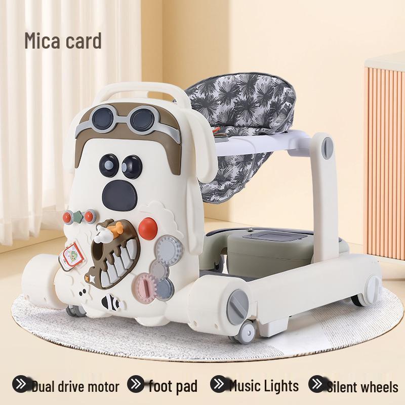 Премиальные многофункциональные детские ходунки (6-18 месяцев): Противо-О-образные ноги Помощь в обучении для малышей