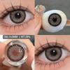 Eyeshare Colored Contact Lenses Light Blue Contact Lenses Cyan Colored Contact Lenses Brown Natural Lenses Colored Cosmetic Green Lenses 1 Pair