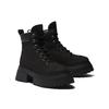 Timberland Sky 6 дюймов шнуровка кожа прочные повседневные водонепроницаемые ботинки до середины голени для отдыха на открытом воздухе женские ботинки черные A428J001