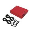 Light Truck Bed X Thick PVC Elastic Rope Sun Frost Weather Red Sheet, 2.1m 1.9m, Waterproof, 580g/m² Canvas, Included, Protection, Resistant,