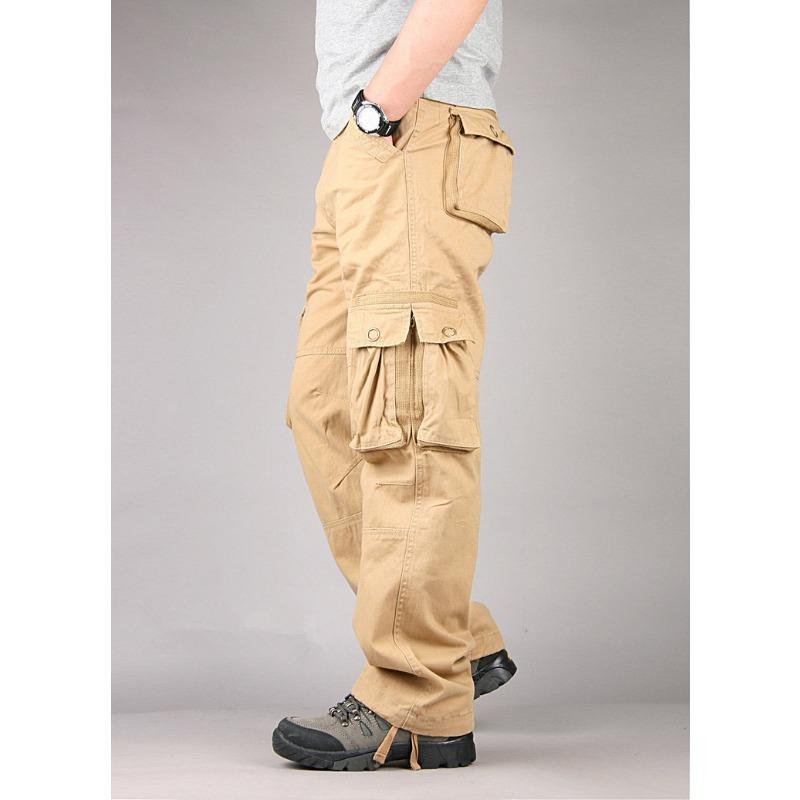 Men's Cargo Style Utility Trousers