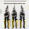 Heavy-Duty Multifunction Aviation Tin Snips - Stainless Steel Industrial Ceiling & Sheet Metal Scissors