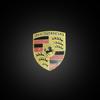 3D Алюминиевый Значок Эмблема Для Porsche Наклейка На Автомобиль Значок Наклейка Кузов Багажник Окно Персональная Декоративная Наклейка Авто Аксессуары
