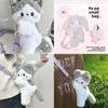 Cat Cartoon Rabbit Plush Bag Girls Cute Soft Polyester Crossbody Small Purse