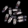 10Pcs/Lot Mini Indicator Light Bulb E5 Screw Mouth Miniature Lamp Light Bulb 6.3V 12V 24V 0.1A Small Bulb Signal Lamp Bead
