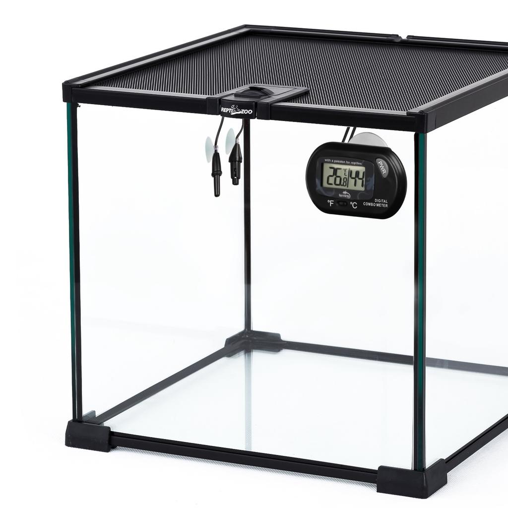Thermometer Hygrometer Humidity Meter Terrarium Digital LCD Probes