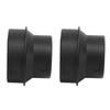 1pair Parking Heater Adapter Tube 60 to 75MM Heater Ducting Pipe Joiner Connector for Webasto Heater