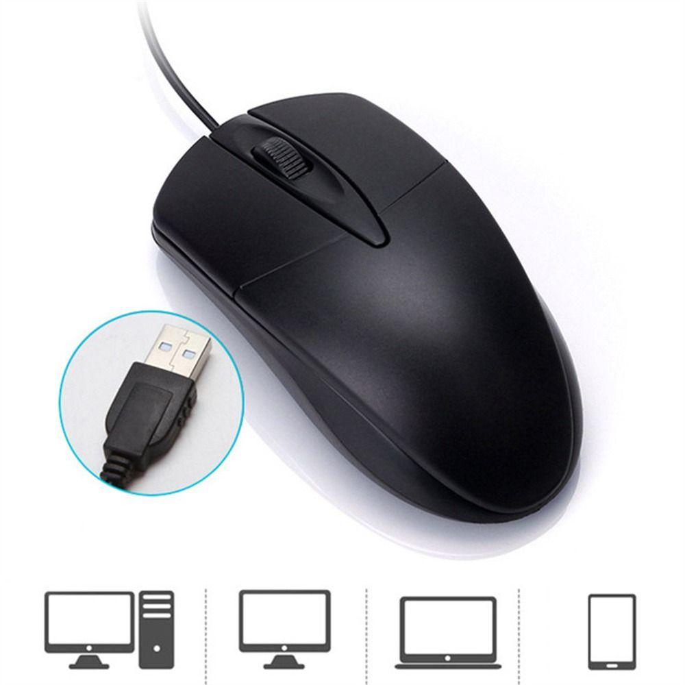 1200 DPI Wired Mouse 3 Buttons Computer Mice Business USB Optical Mouse PC Laptop