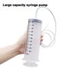 100/300/550ml Large Capacity Syringes Oil Pump With 50cm Hose Pet Feeding Measuring Pump Hydroponics Nutrient Big Syringe