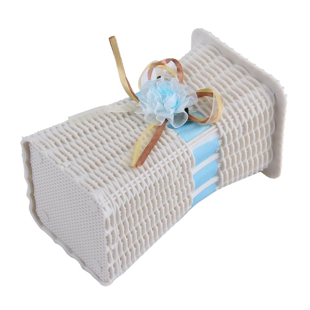 Многоразовая пластиковая ваза для цветов, украшение дома, нежная дизайнерская ваза (Цвет случайный)