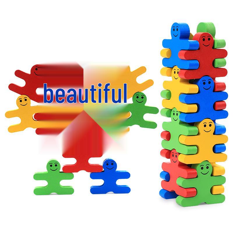 Wooden Balancing Jenga: Parent-Child Educational Building Toy & Children's Gift