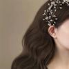 Korean Style Crystal Beaded Hair Hoop Elegant Wedding Headwear  Hair Accessories