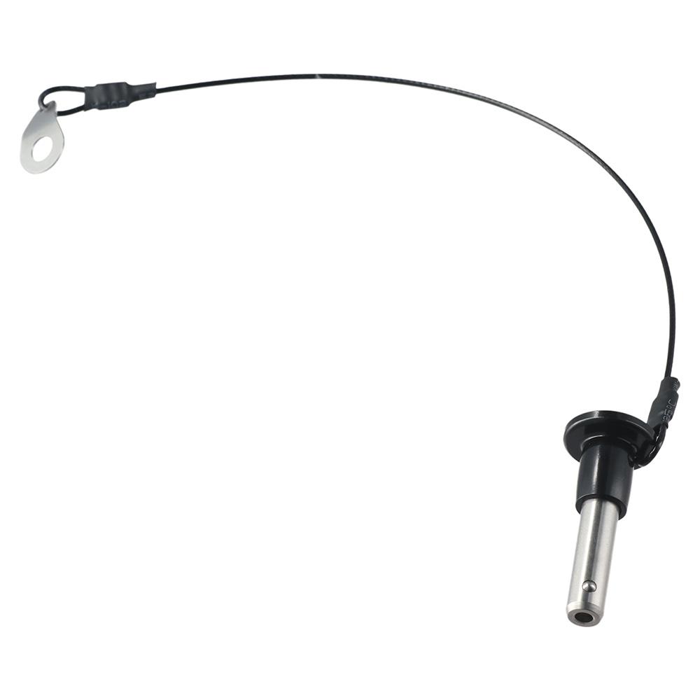 Stainless Steel Push-Button Locking Diameter 6/8/10mm with 25cm Wire Durable Quick Release Pin