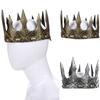 Vintage King Crown Medieval Halloween Costume Headwear Cosplay Headdress  Stage Performance