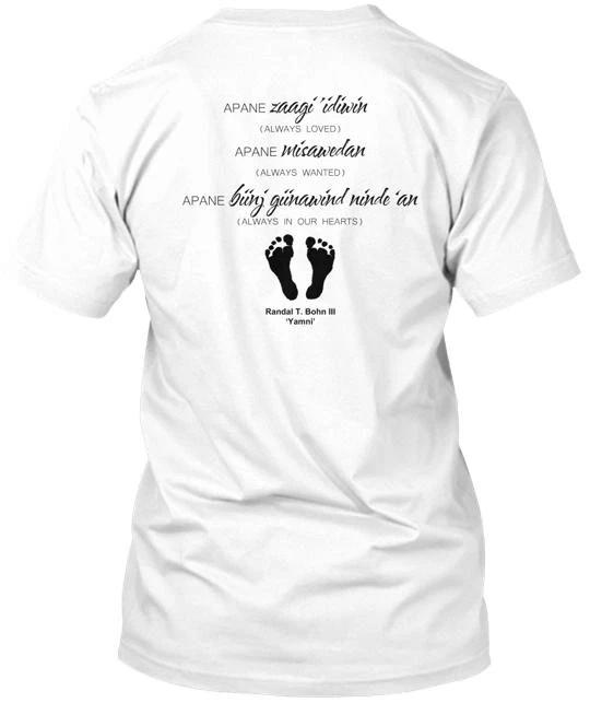Native American Anencephaly Awareness TTshirt Made in the USA Size S to 5XL