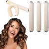 3Pcs/Set No Heat Hair Curler with Hooks Women Overnight Sleeping Curls Headband Curling Rod Soft Hair Roller Lazy Girls Long Hair Curling Styling Tool