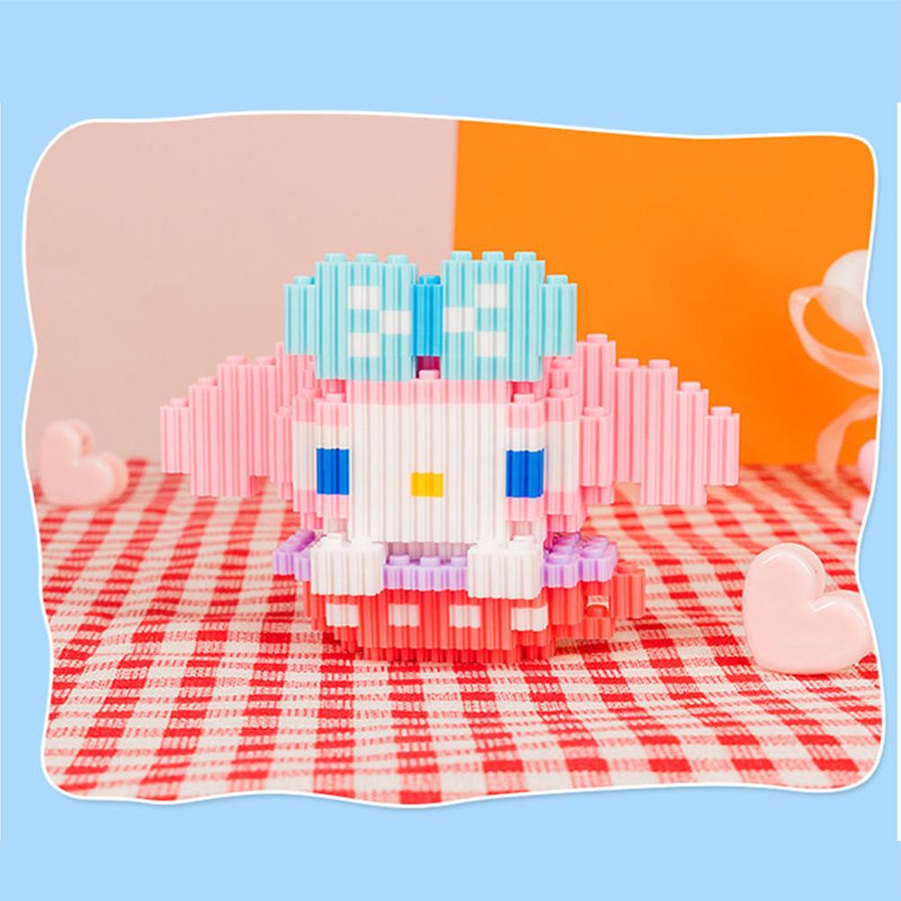 Cartoon Mini Building Blocks Fashion Anime Figure Micro-particle Building Blocks For Fans Collection
