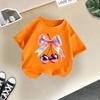 Children's Casual Short-sleeved T-shirt - Summer Girl's Cute Cherry T-shirt