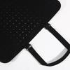 Felt Jewelry Hanging Enamel Lapel Pin Display Board Wall Mounted Badge Collection Holder Organizer with Slots for Necklace Earring