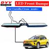 Подходит для 26 моделей Corolla CROSS с подсветкой окантовки решетки радиатора и Corolla Cross Ruifang с подсветкой решетки.