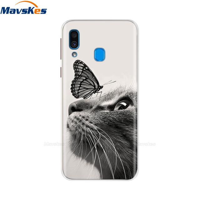 Чехол для Samsung A40, чехол для телефона, силиконовый чехол для Samsung Galaxy A40 A 40 A405 Sm-A405f A405f, чехол с мультяшной маской-ракушкой