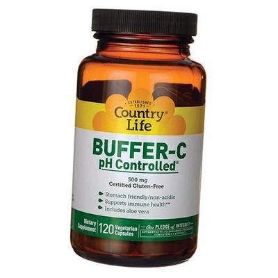 Буферизованный Витамин С, Buffer-C pH Controlled 500, 120вегкапс (36124094)