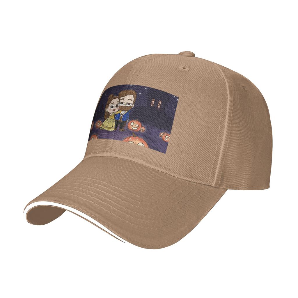 Pibubeauty and beast Pibubear Cap Casual Baseball Caps Adjustable Hat Hip Hop Summer Unisex Baseball Hats Customizable
