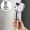 Full Plating Adjustable Bathroom Bracket Hand Shower Holder Rail Head Holder Stable Rotation Suction Cup Holder Universal