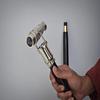 Walking Telescope Handle Cane - Brass & Wooden Stick, Folding Hidden Spy Design (93.98 Cm)