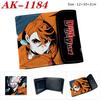 DAN DA DAN Anime PU Snap Button Bifold Wallet Cartoon Short Portable Card Holder 1pcs