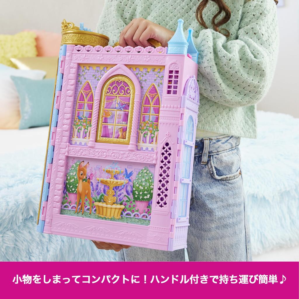 Принцесса Tokimeki Closet Rapunzel Dress Up Play Аксессуары включены Продается в возрасте от 3 лет и старше Розовый HXC20 Disney/Disney Doll/House Play/Rotend (кукла