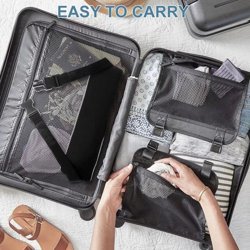 Comfortable Airplane Travel Pillow Adjustable Buckles Neck Support Band Cervical