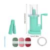Hand Knitting Machine Needle Thread Tool Set Household Weavers Multicolor Yarn Knitting Tool for DIY Sewing Crocheting